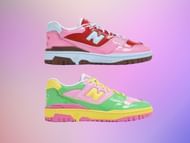 New Balance 550 Y2K “Patent Leather” Pack (Image via Twitter/@SBDetroit)